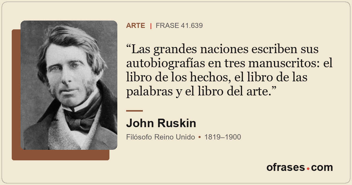 Las grandes naciones escriben sus autobiografías en tres manuscritos: el libro d...