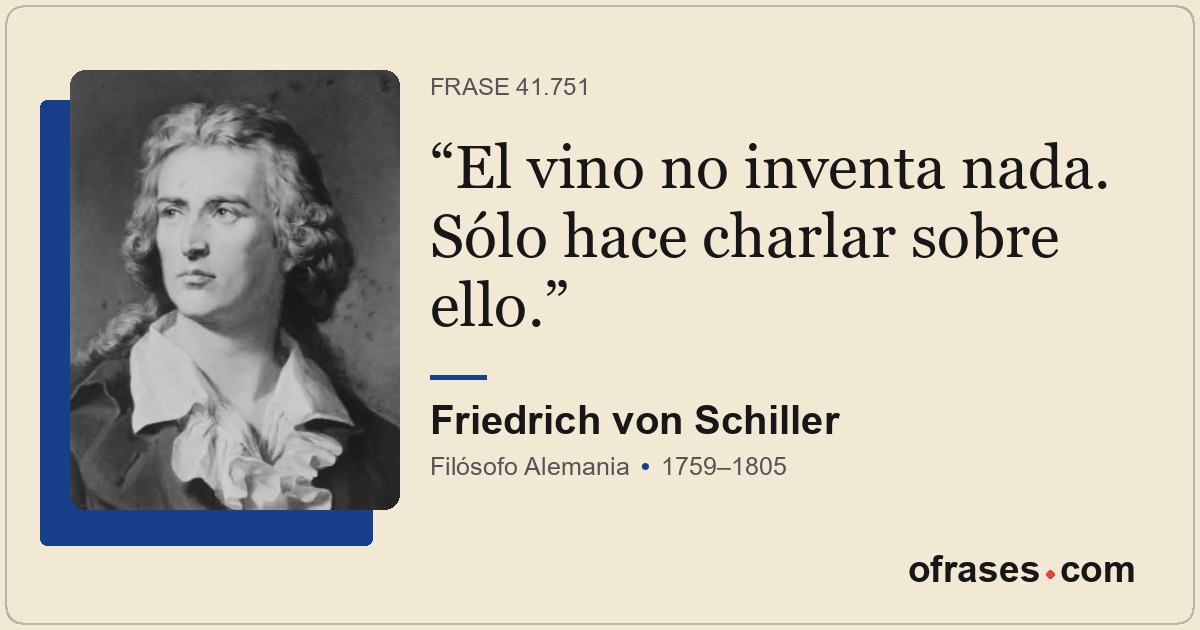 El vino no inventa nada. Sólo hace charlar sobre ello.