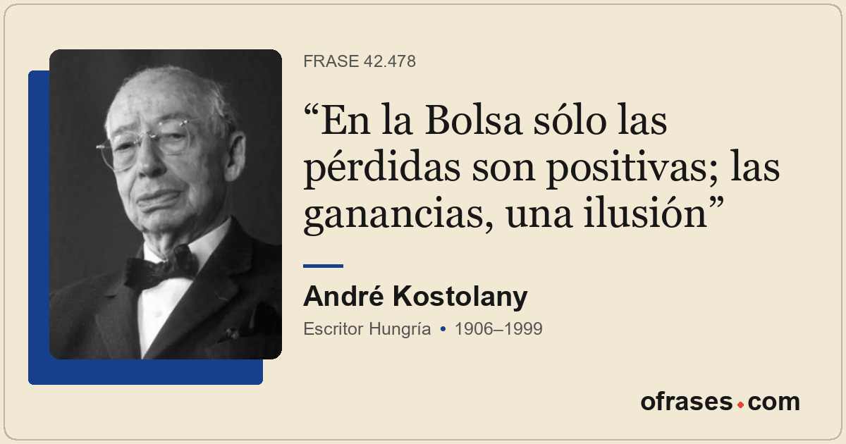 En la Bolsa sólo las pérdidas son positivas; las ganancias, una ilusión