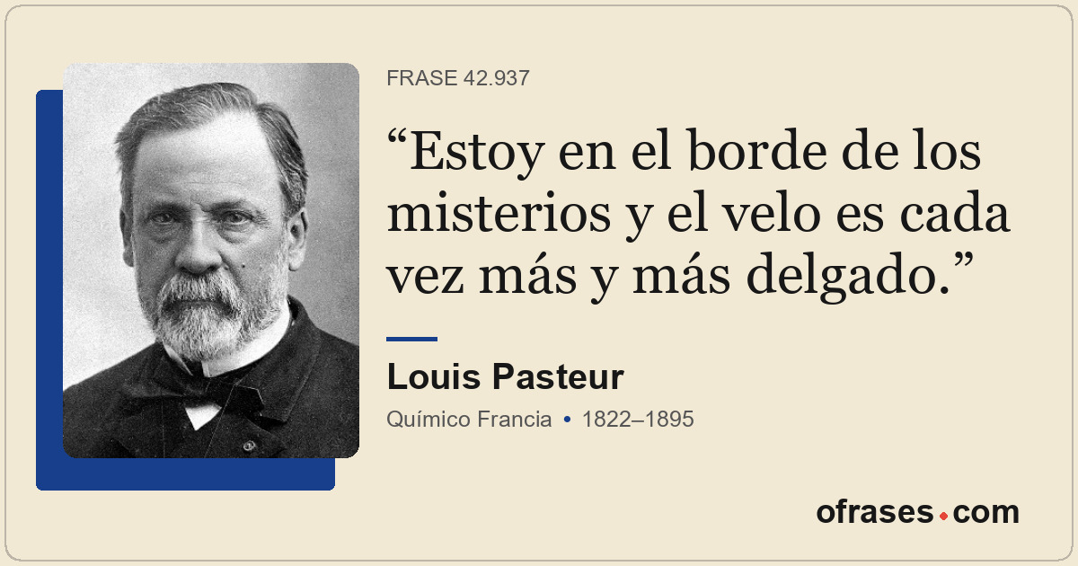 Estoy en el borde de los misterios y el velo es cada vez más y más delgado.