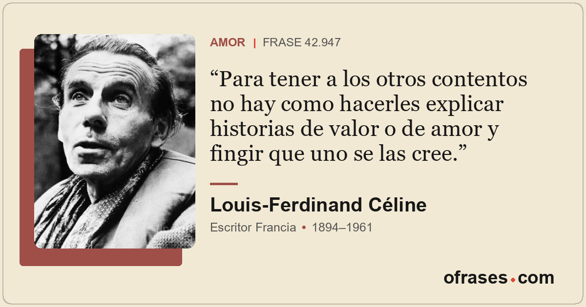 Para tener a los otros contentos no hay como hacerles explicar historias de valo...