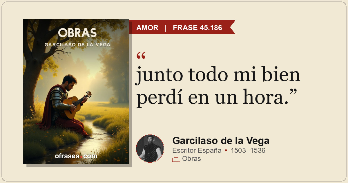 junto todo mi bien perdí en un hora.