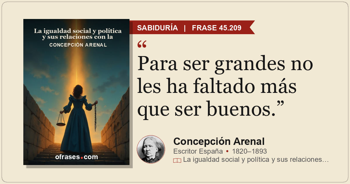 Para ser grandes no les ha faltado más que ser buenos.