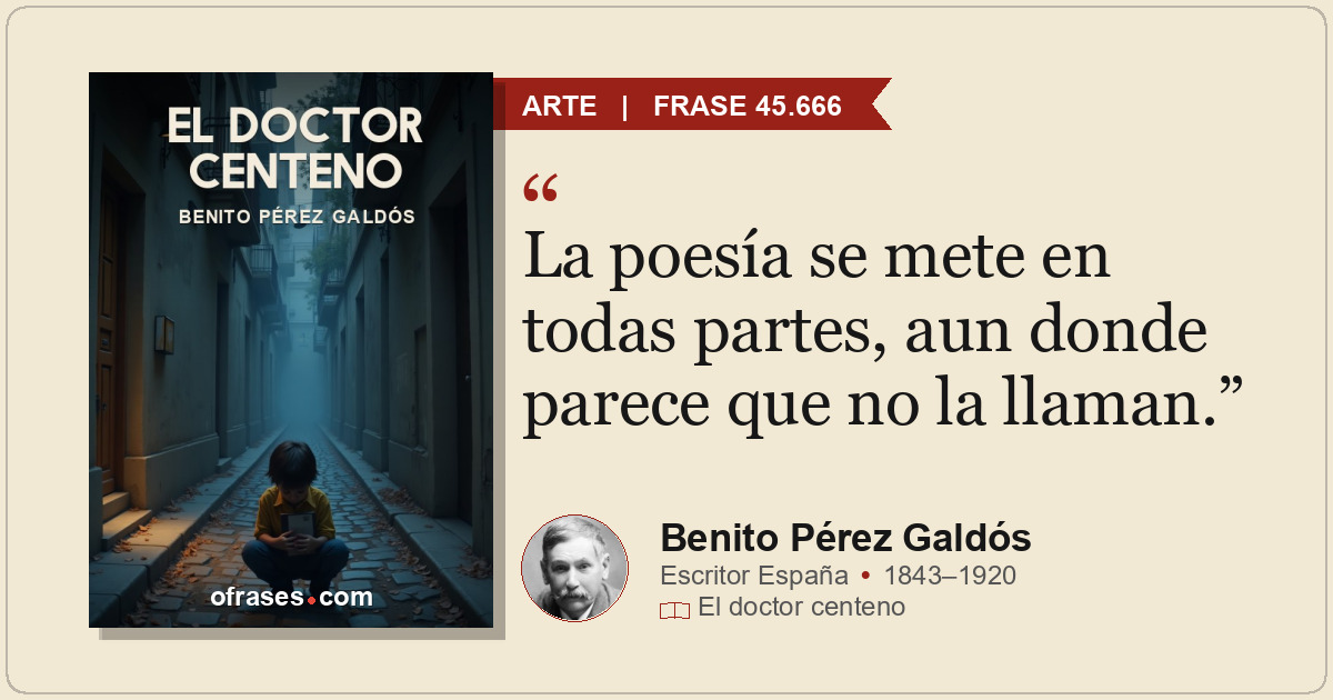 La poesía se mete en todas partes, aun donde parece que no la llaman.