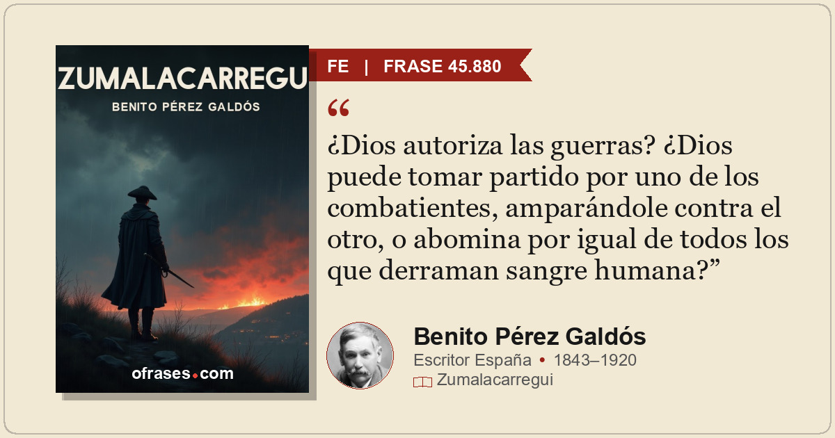 ¿Dios autoriza las guerras? ¿Dios puede tomar partido por uno de los combatiente...