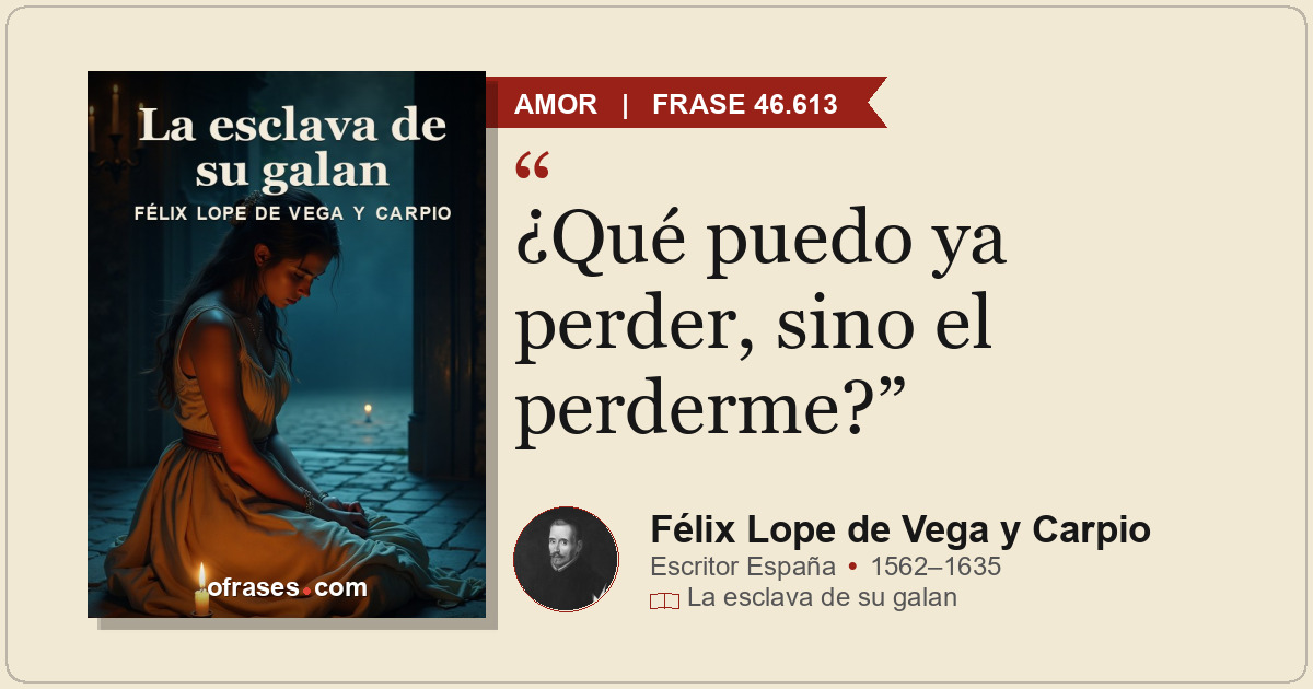 ¿Qué puedo ya perder, sino el perderme?