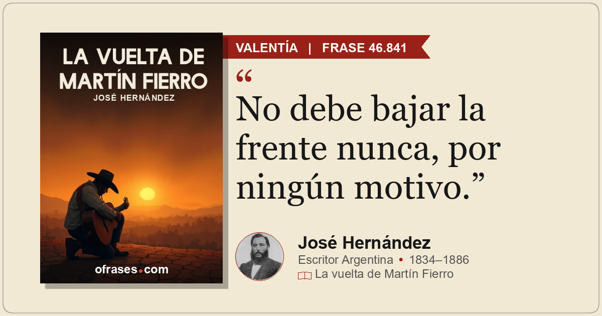 No debe bajar la frente nunca, por ningún motivo.