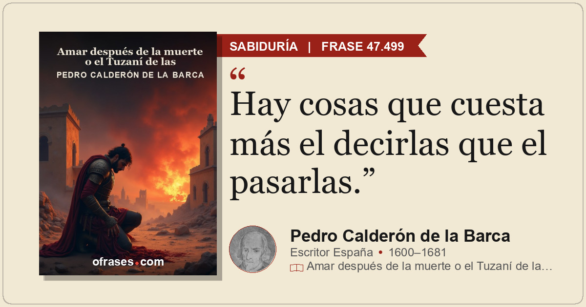 Hay cosas que cuesta más el decirlas que el pasarlas.
