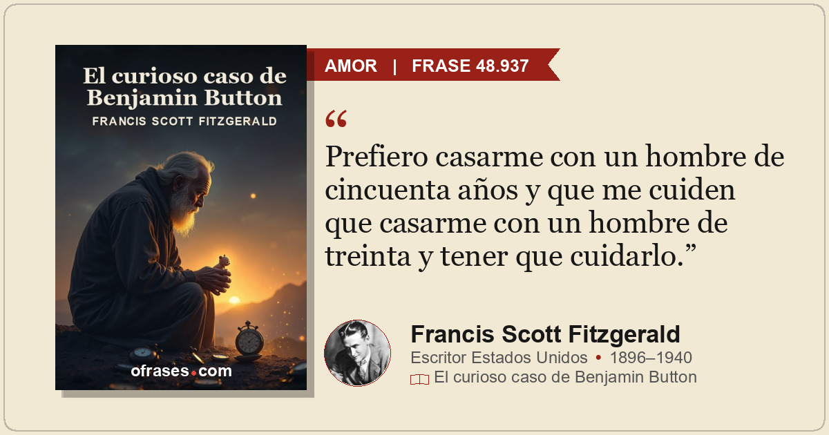 Prefiero casarme con un hombre de cincuenta años y que me cuiden que casarme con...