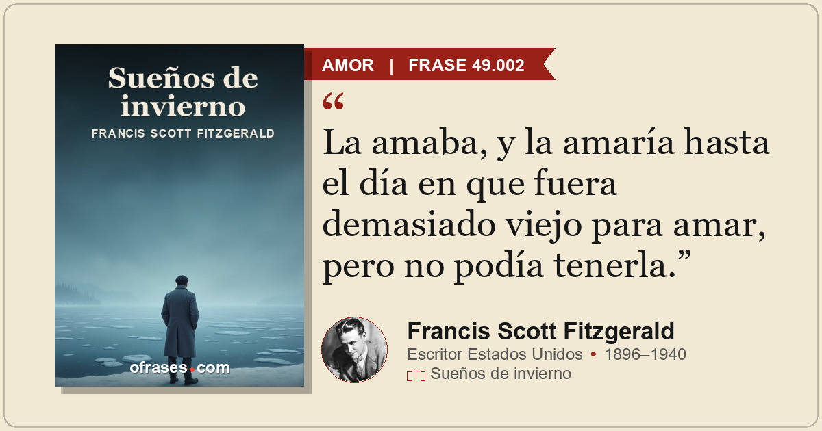 La amaba, y la amaría hasta el día en que fuera demasiado viejo para amar, pero...