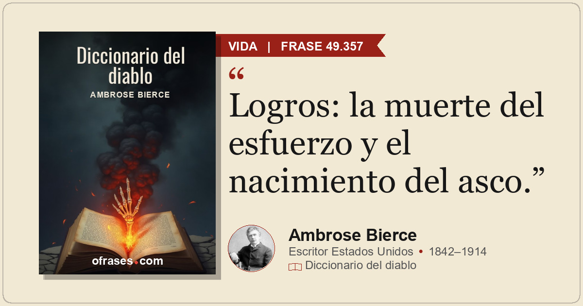 Logros: la muerte del esfuerzo y el nacimiento del asco.