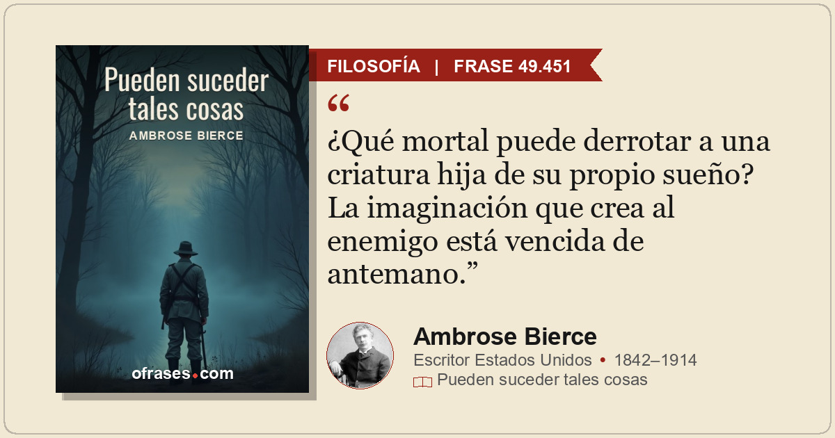 ¿Qué mortal puede derrotar a una criatura hija de su propio sueño? La imaginació...