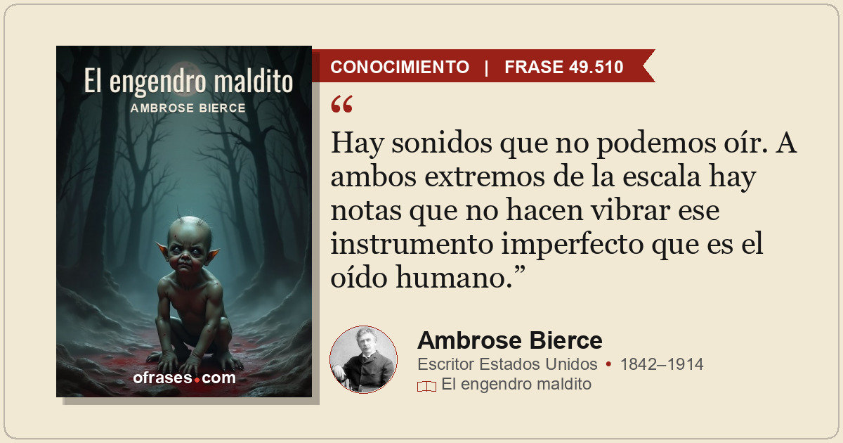 Hay sonidos que no podemos oír. A ambos extremos de la escala hay notas que no h...