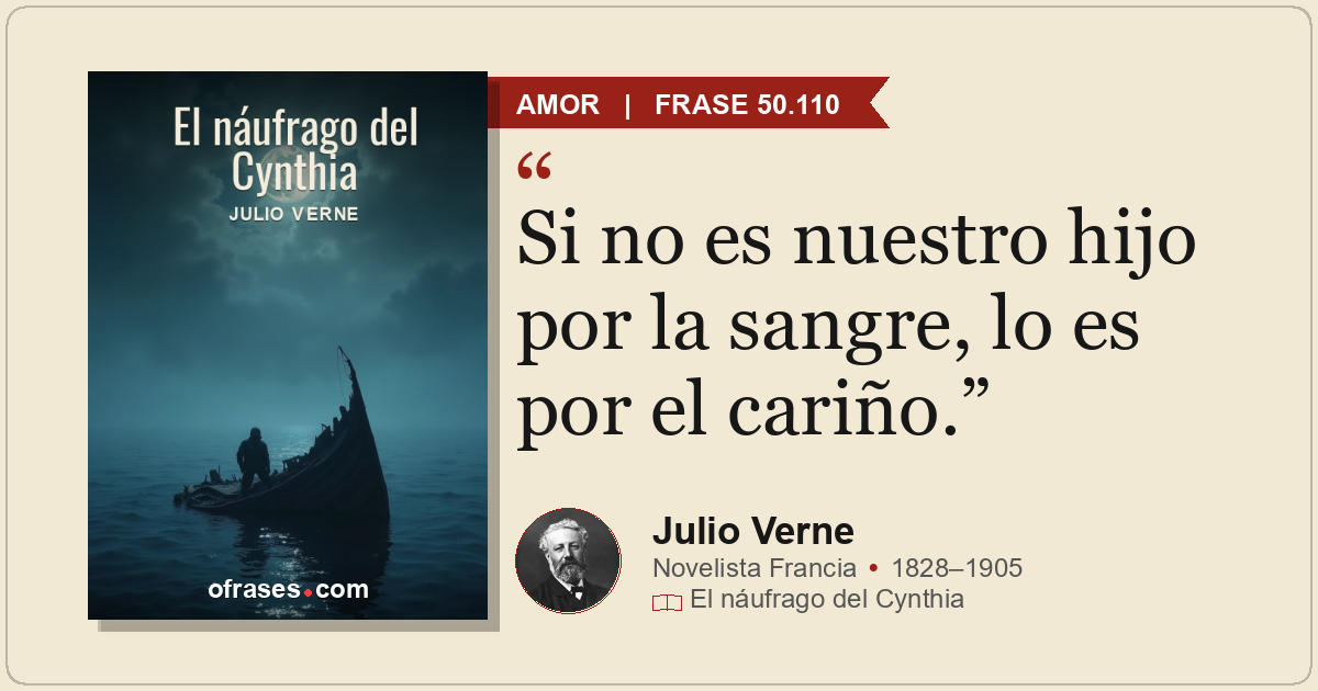 Si no es nuestro hijo por la sangre, lo es por el cariño.