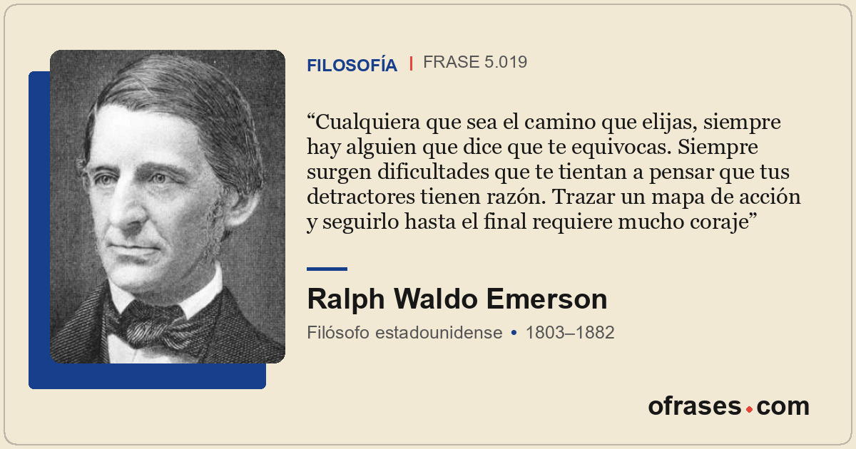 Cualquiera que sea el camino que elijas, siempre hay alguien que dice que te equ...