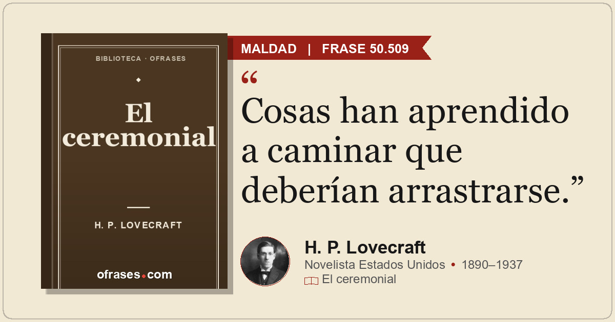 Cosas han aprendido a caminar que deberían arrastrarse.