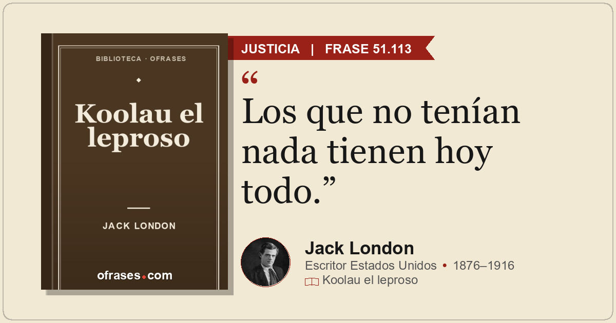 Los que no tenían nada tienen hoy todo.
