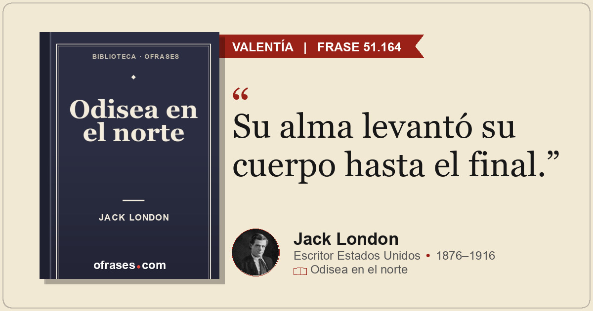 Su alma levantó su cuerpo hasta el final.