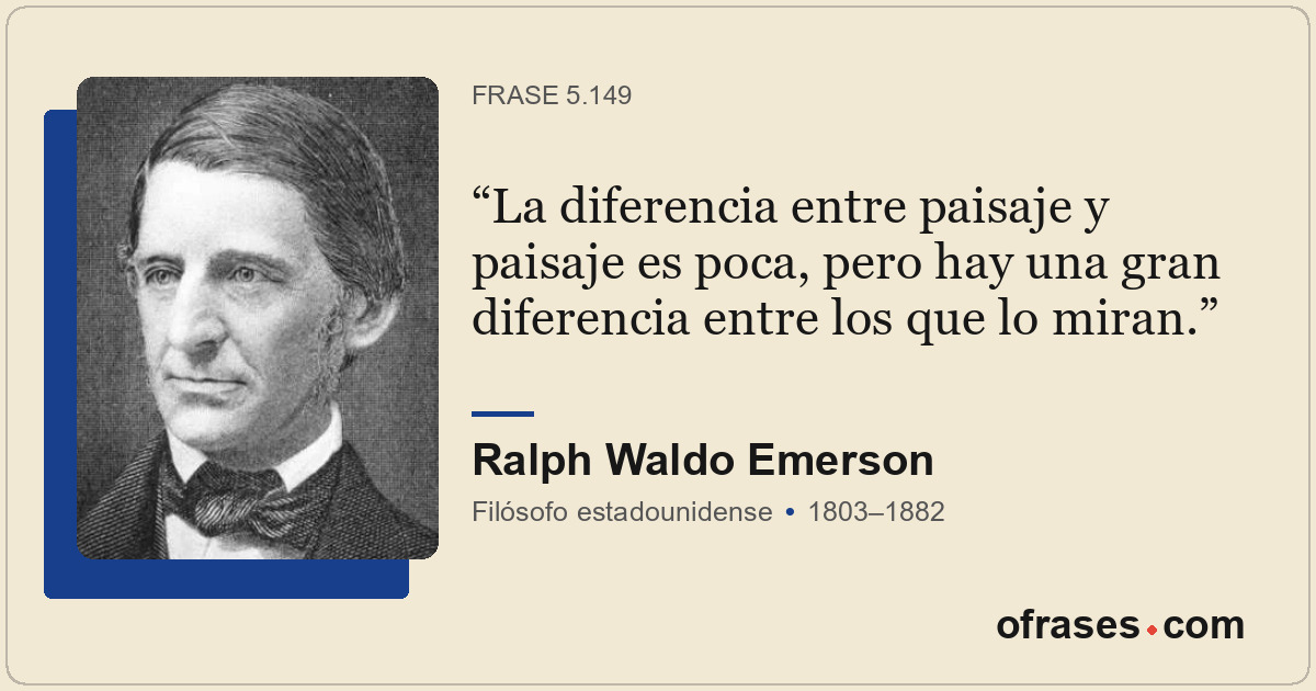 La diferencia entre paisaje y paisaje es poca, pero hay una gran diferencia entr...