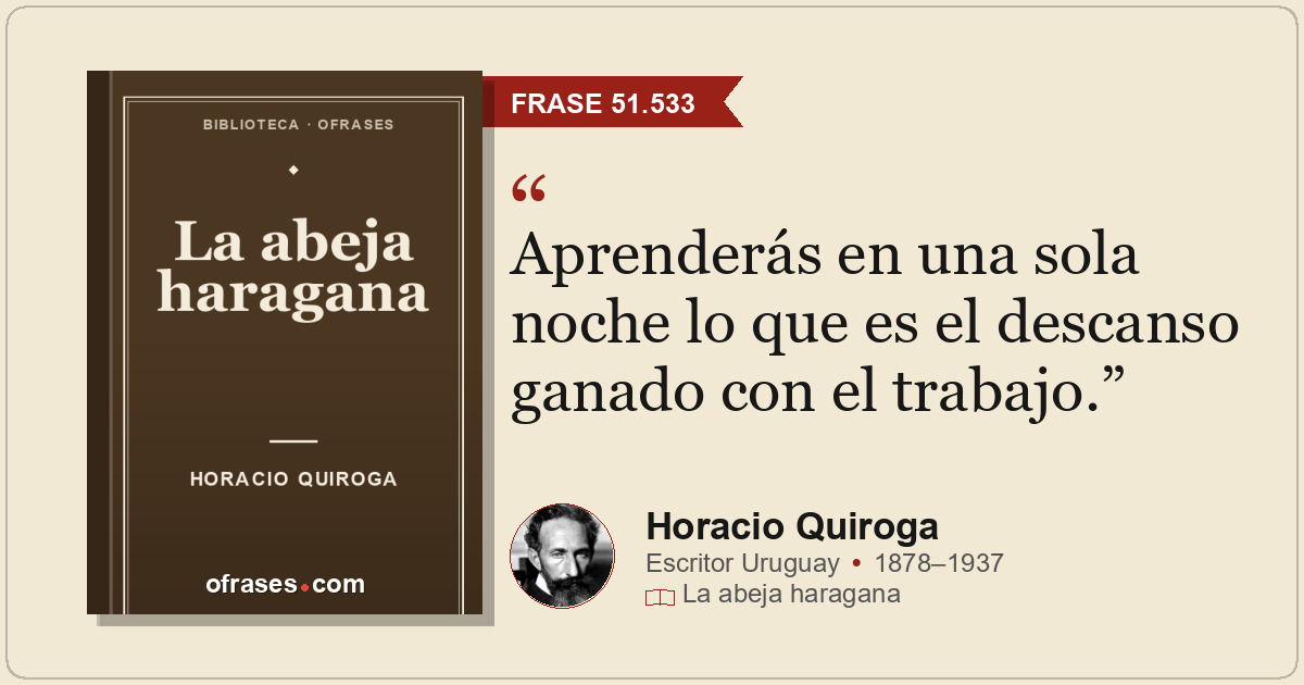 Aprenderás en una sola noche lo que es el descanso ganado con el trabajo.
