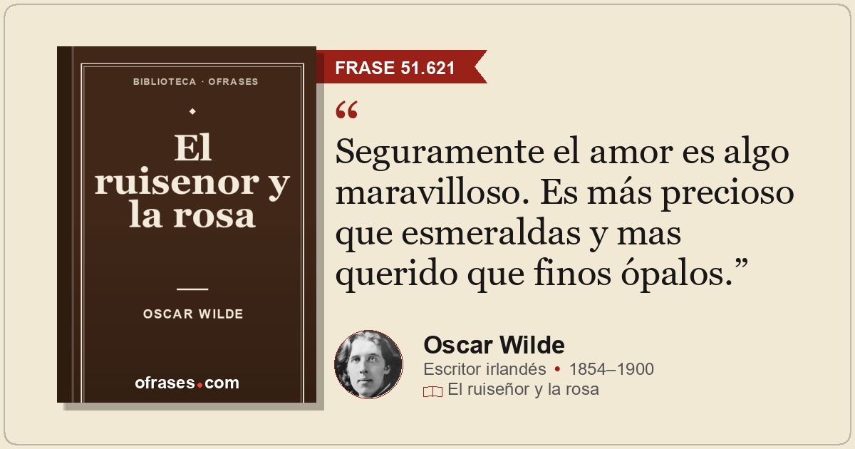 Seguramente el amor es algo maravilloso. Es más precioso que esmeraldas y mas qu...
