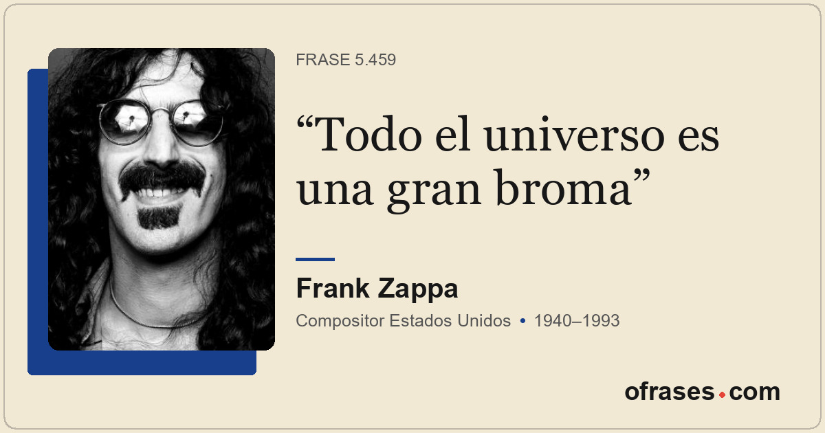 Todo el universo es una gran broma