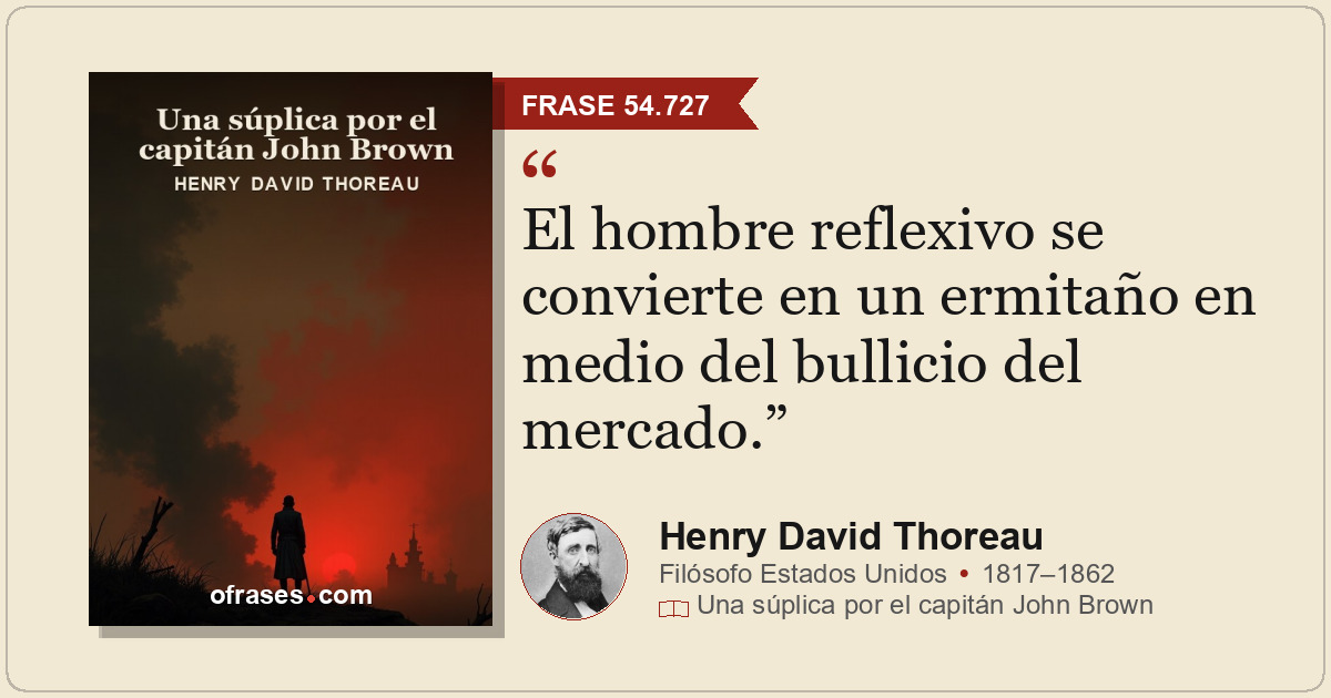 El hombre reflexivo se convierte en un ermitaño en medio del bullicio del mercad...