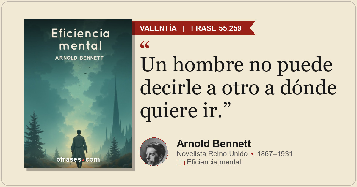 Un hombre no puede decirle a otro a dónde quiere ir.