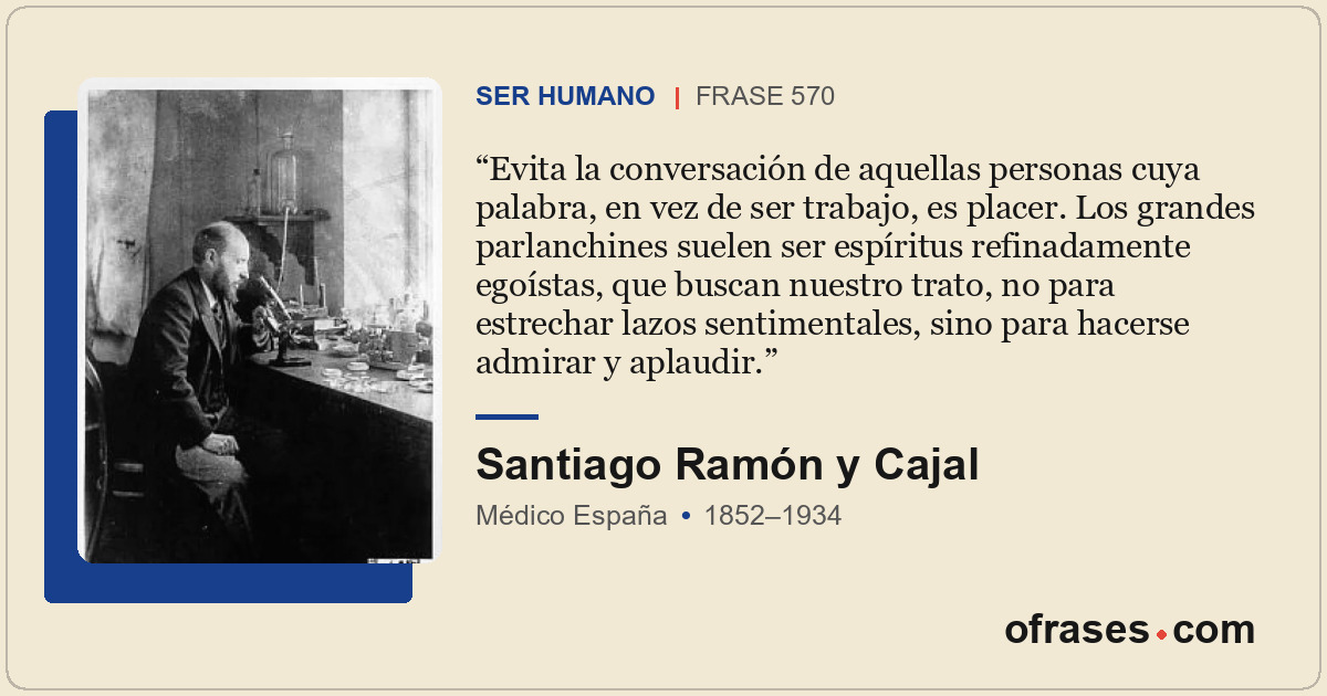 Evita la conversación de aquellas personas cuya palabra, en vez de ser trabajo,...