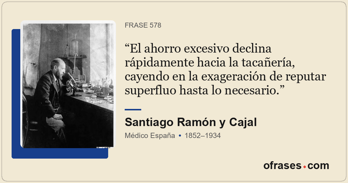 El ahorro excesivo declina rápidamente hacia la tacañería, cayendo en la exagera...