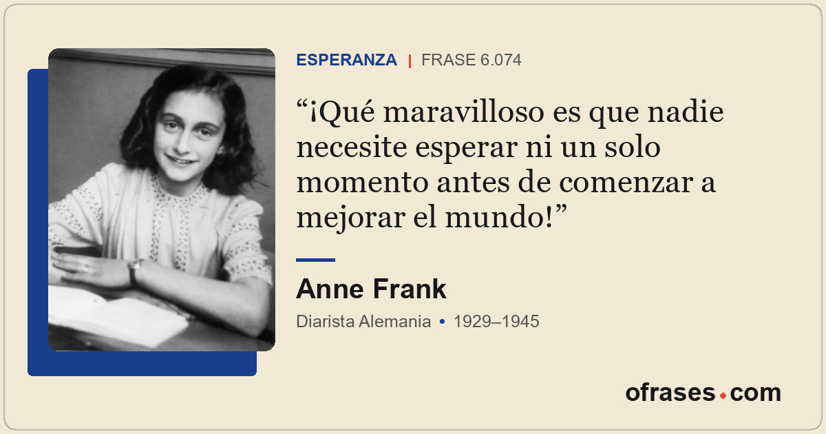 ¡Qué maravilloso es que nadie necesite esperar ni un solo momento antes de comen...