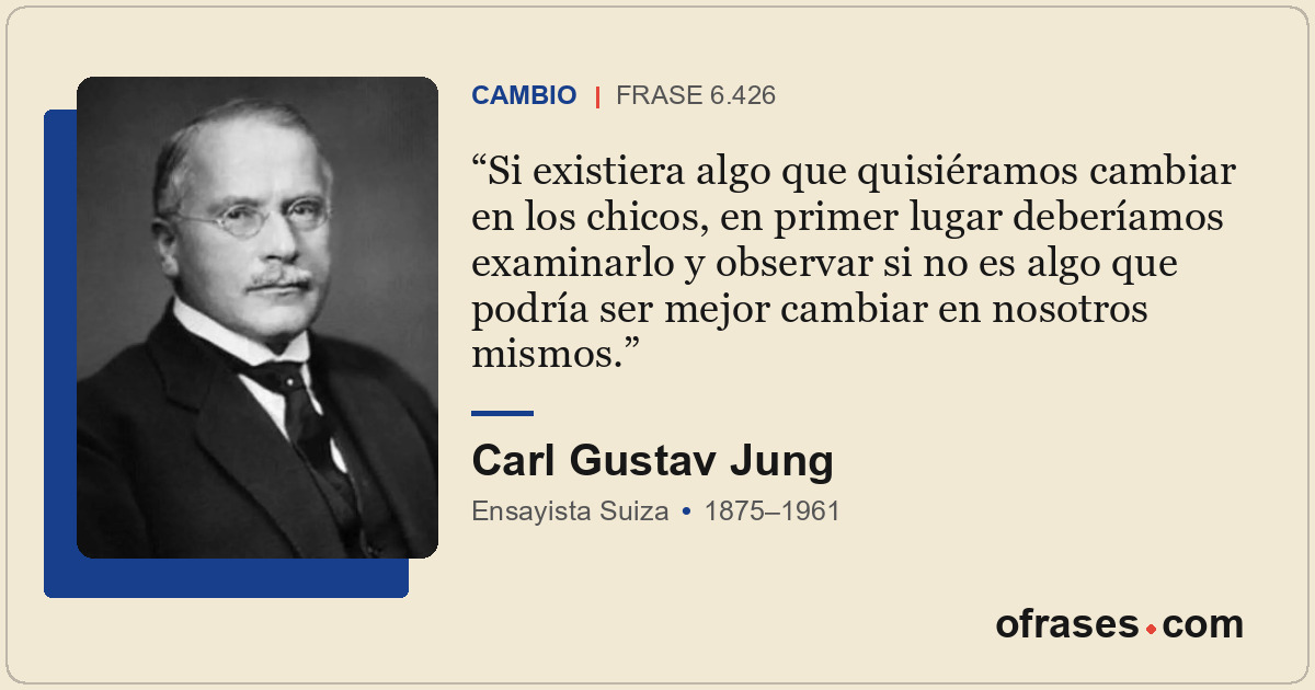 Si existiera algo que quisiéramos cambiar en los chicos, en primer lugar debería...