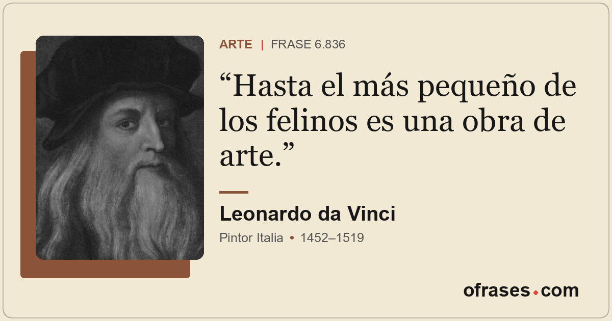 Hasta el más pequeño de los felinos es una obra de arte.