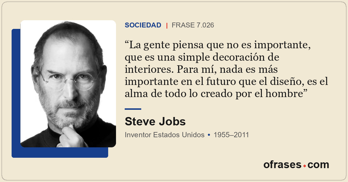 La gente piensa que no es importante, que es una simple decoración de interiores...