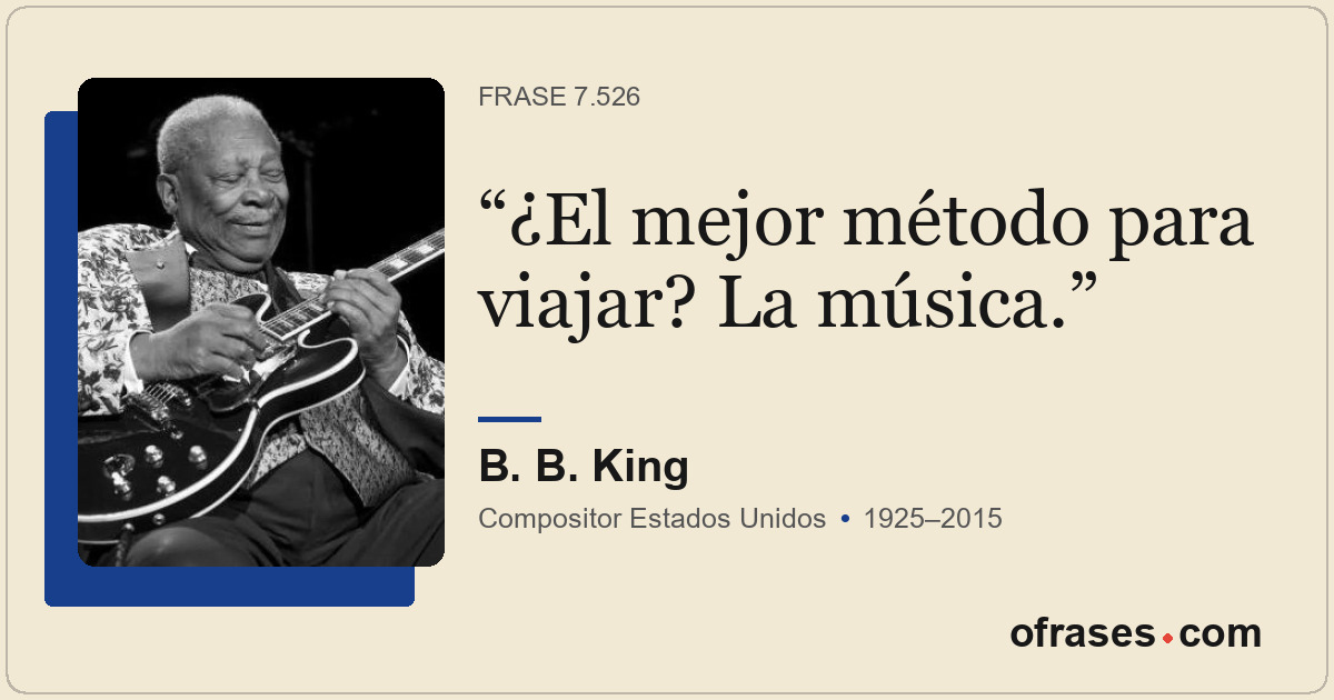 ¿El mejor método para viajar? La música.