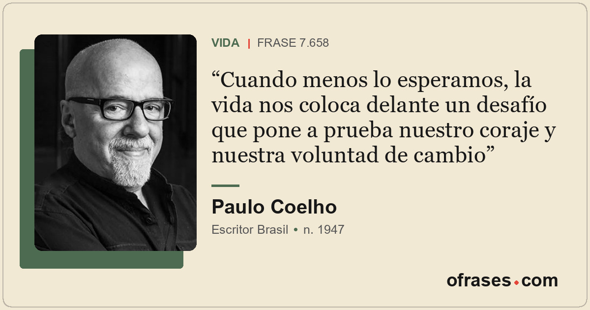Cuando menos lo esperamos, la vida nos coloca delante un desafío que pone a prue...
