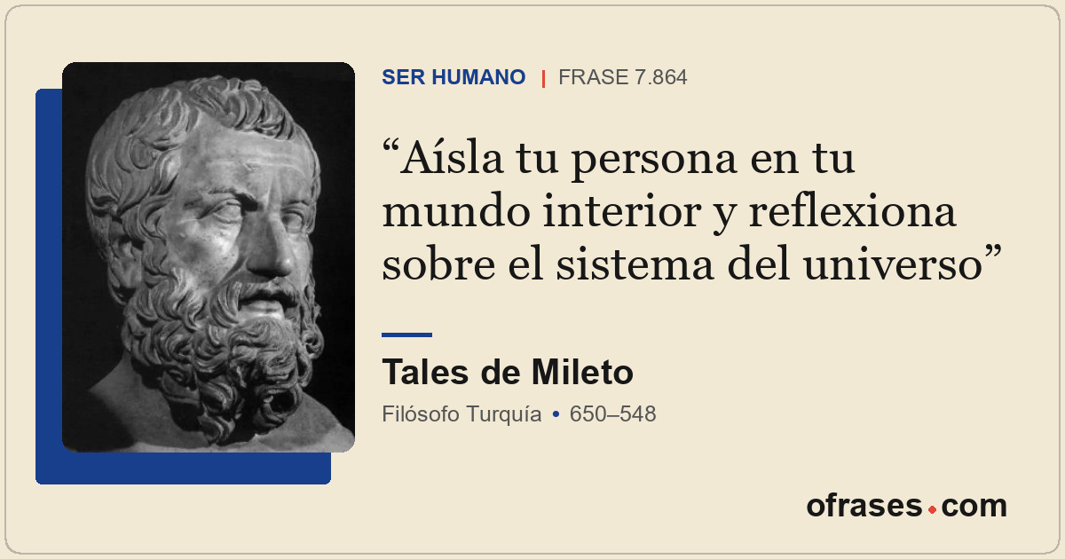 Aísla tu persona en tu mundo interior y reflexiona sobre el sistema del universo
