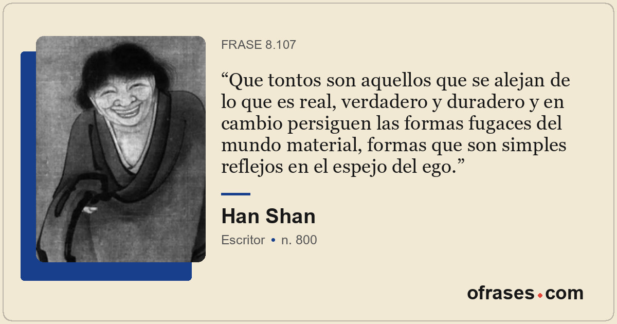 Que tontos son aquellos que se alejan de lo que es real, verdadero y duradero y...