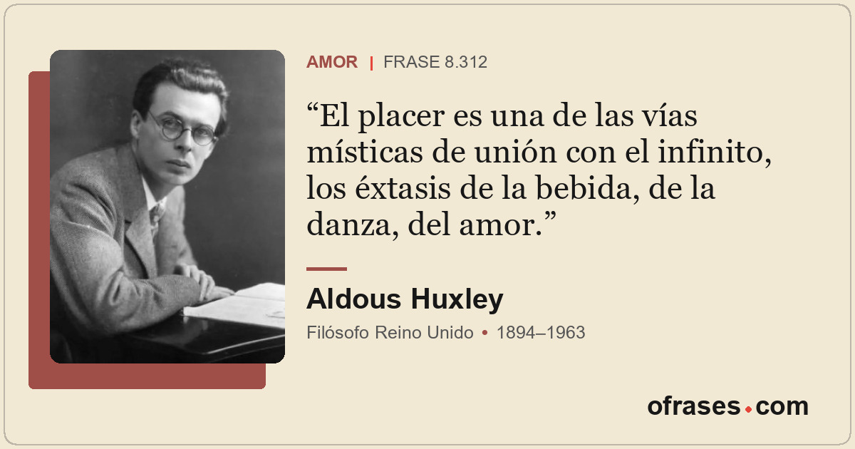 El placer es una de las vías místicas de unión con el infinito, los éxtasis de l...
