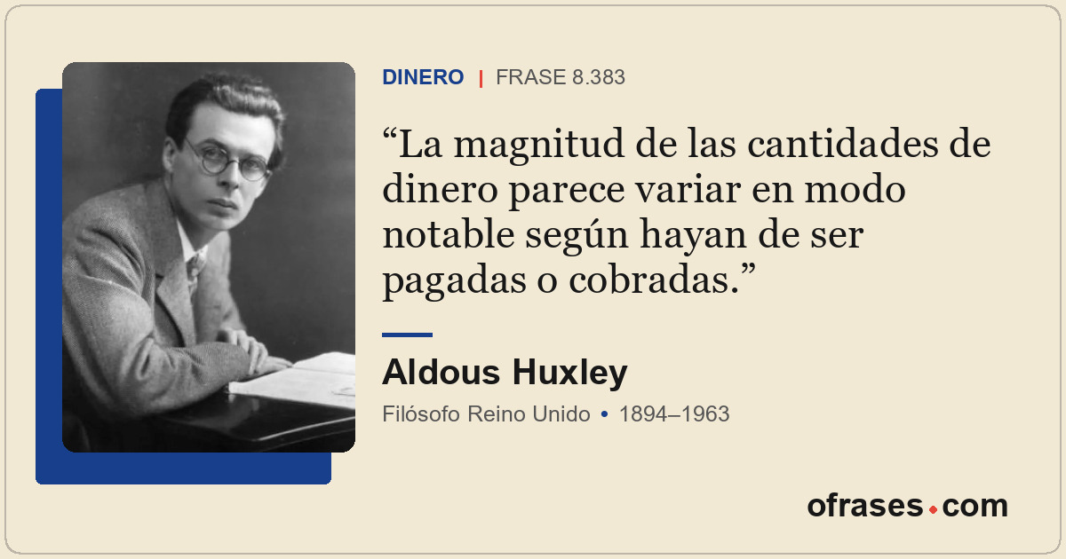 La magnitud de las cantidades de dinero parece variar en modo notable según haya...