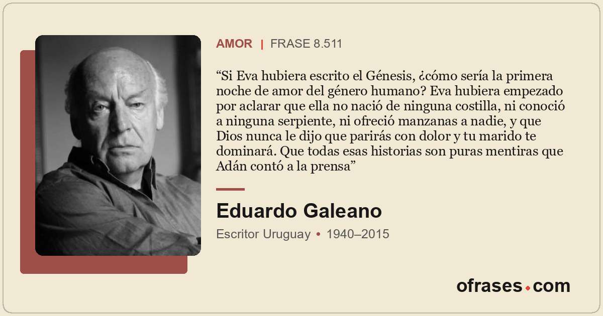 Si Eva hubiera escrito el Génesis, ¿cómo sería la primera noche de amor del géne...