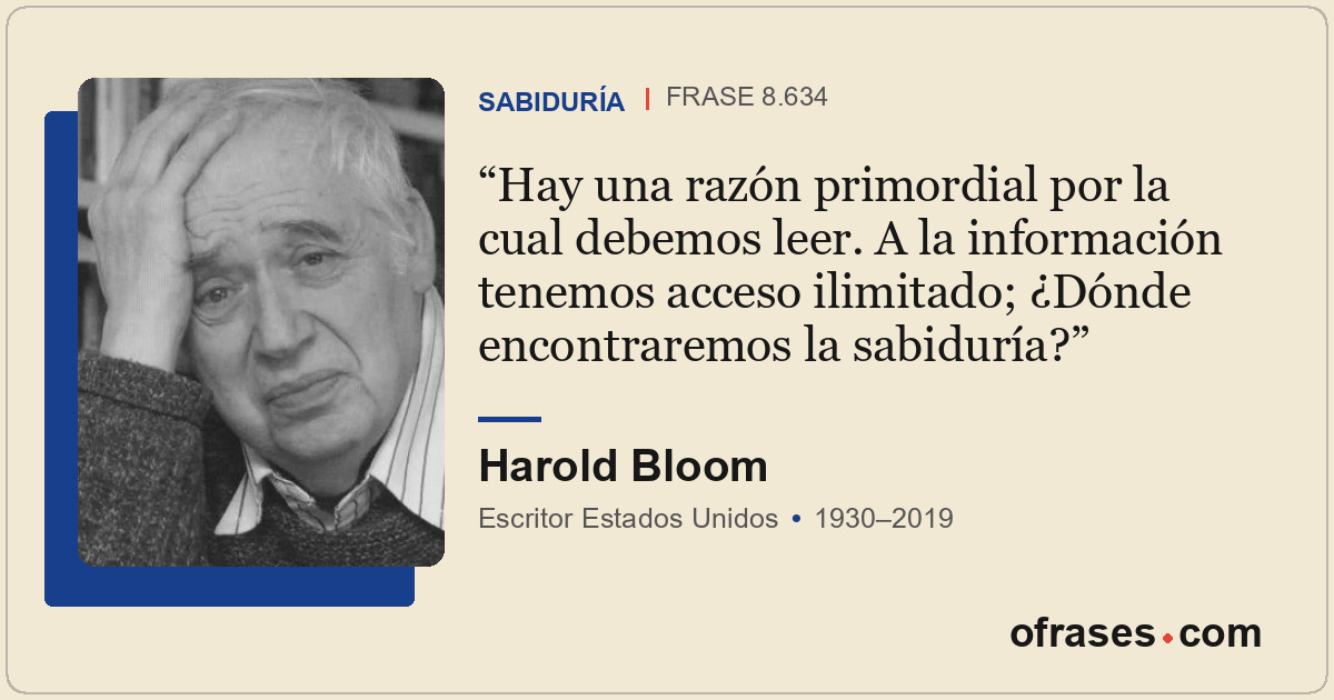 Hay una razón primordial por la cual debemos leer. A la información tenemos acce...