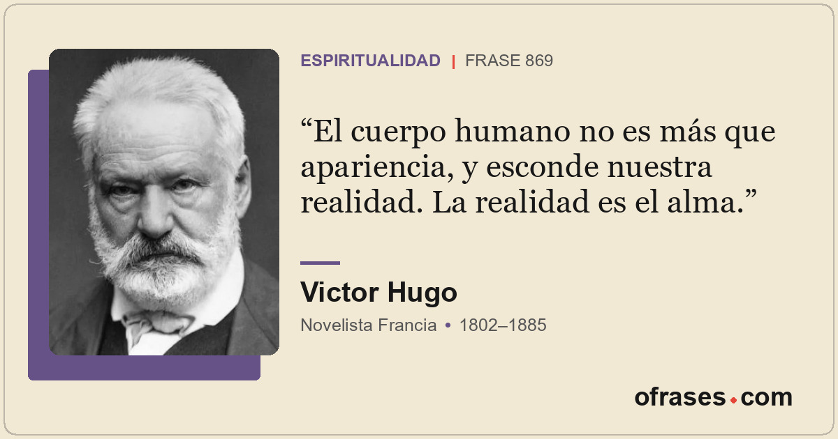 El cuerpo humano no es más que apariencia, y esconde nuestra realidad. La realid...