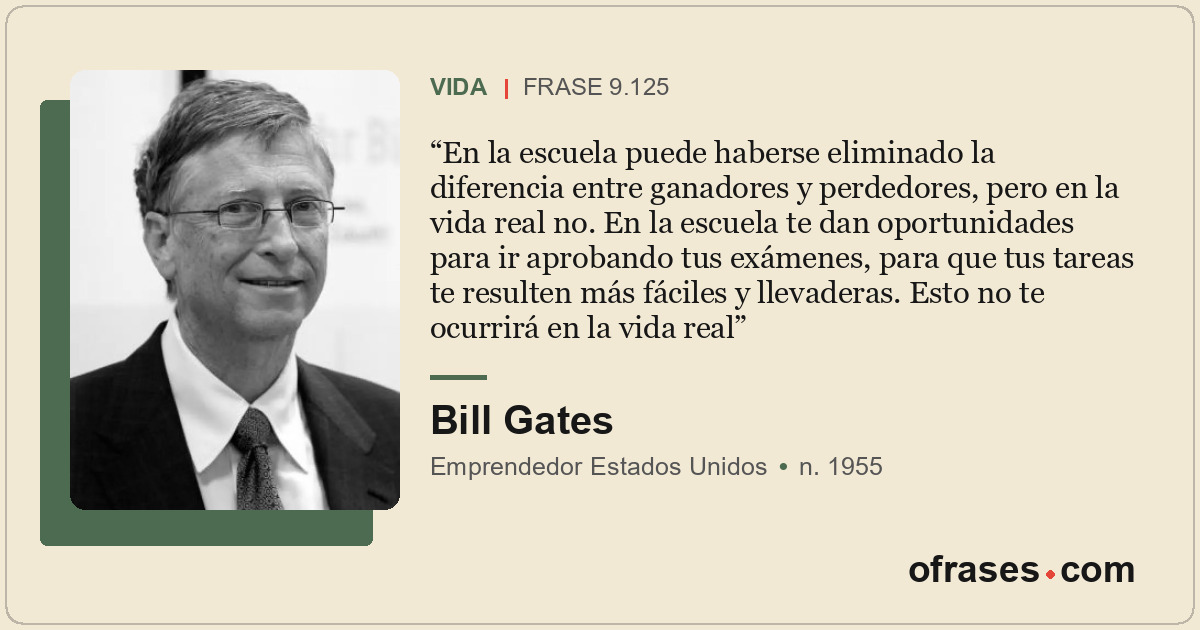 En la escuela puede haberse eliminado la diferencia entre ganadores y perdedores...