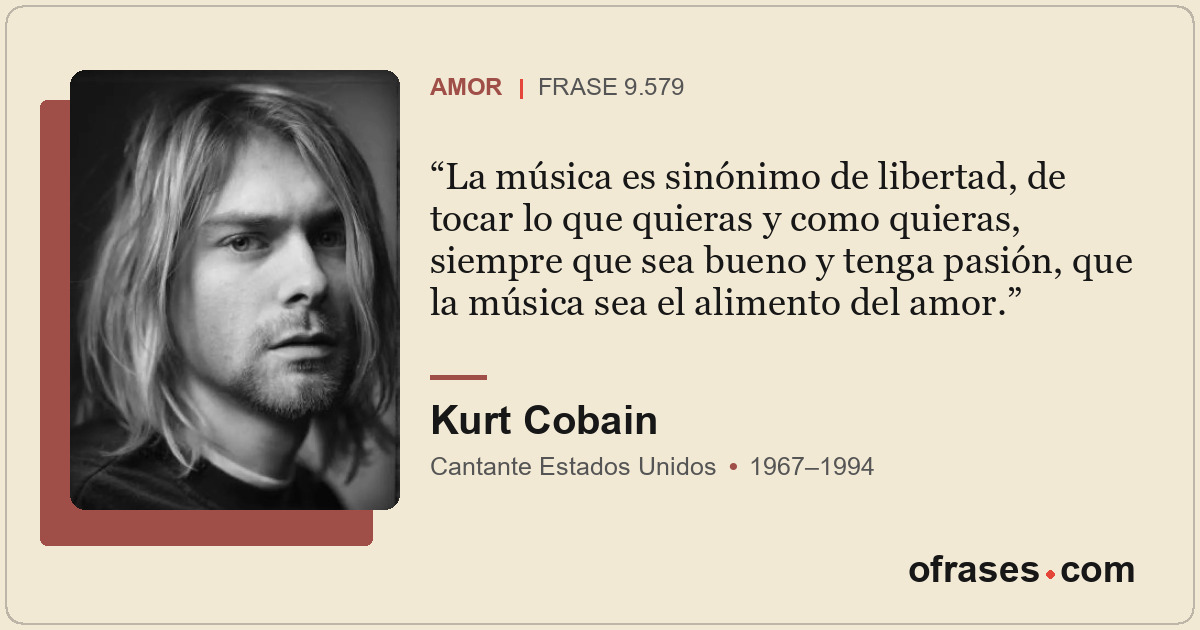 La música es sinónimo de libertad, de tocar lo que quieras y como quieras, siemp...