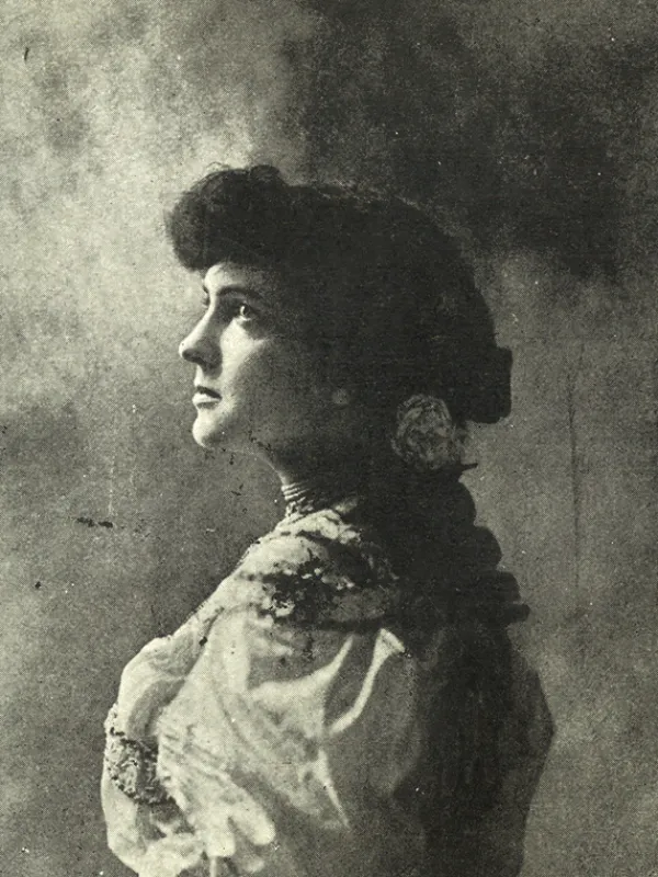 Foto de Delmira Agustini