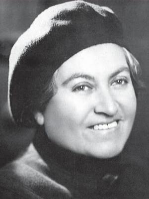 Foto de Gabriela Mistral