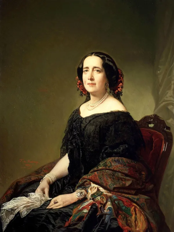Foto de Gertrudis Gómez de Avellaneda