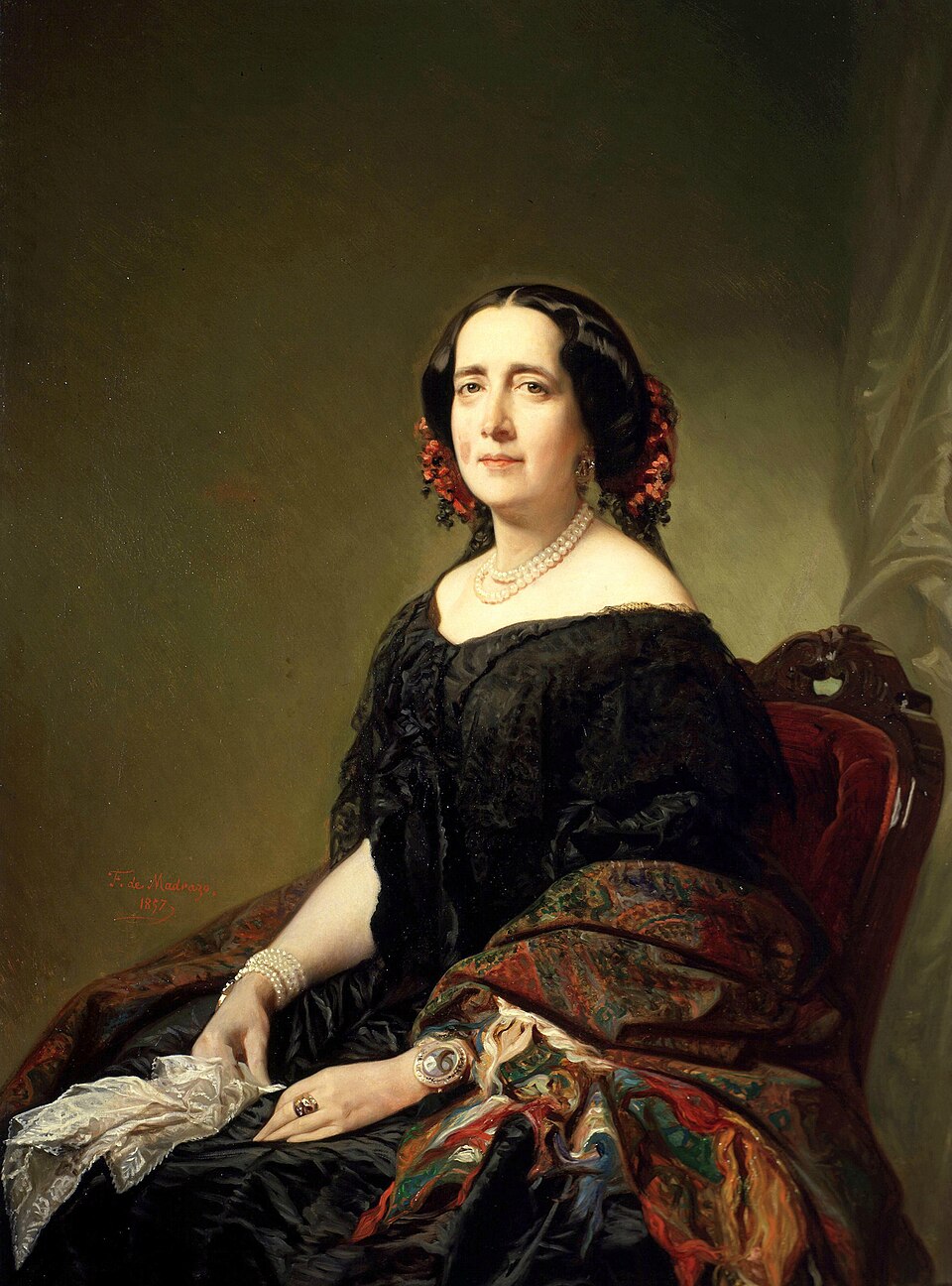 Foto de Gertrudis Gómez de Avellaneda