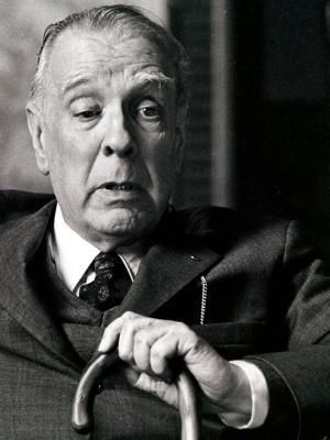 Foto de Jorge Luis Borges